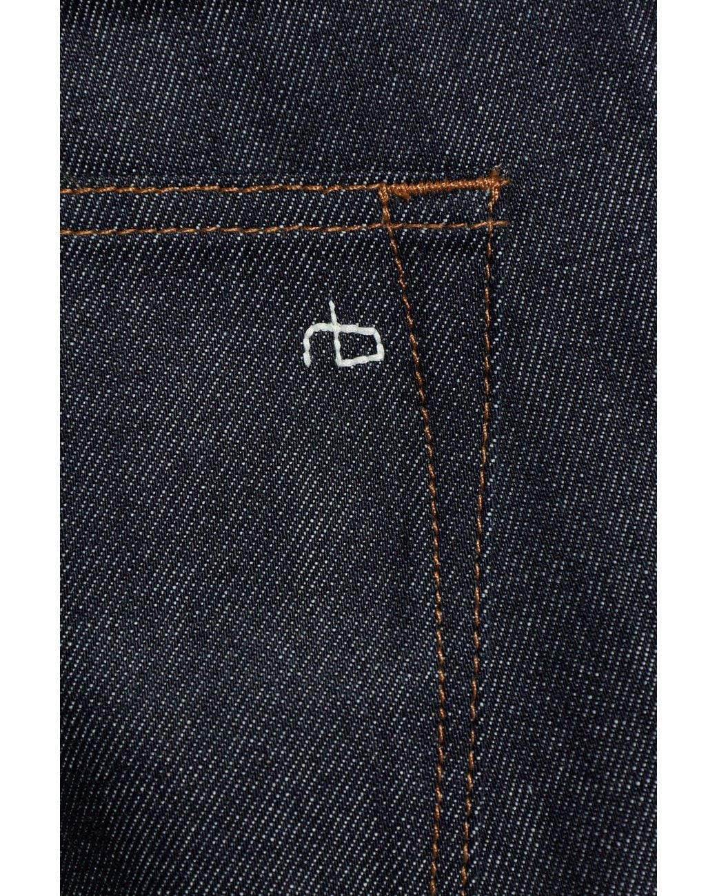 Rag & Bone Blue Straight-Leg Jeans for men