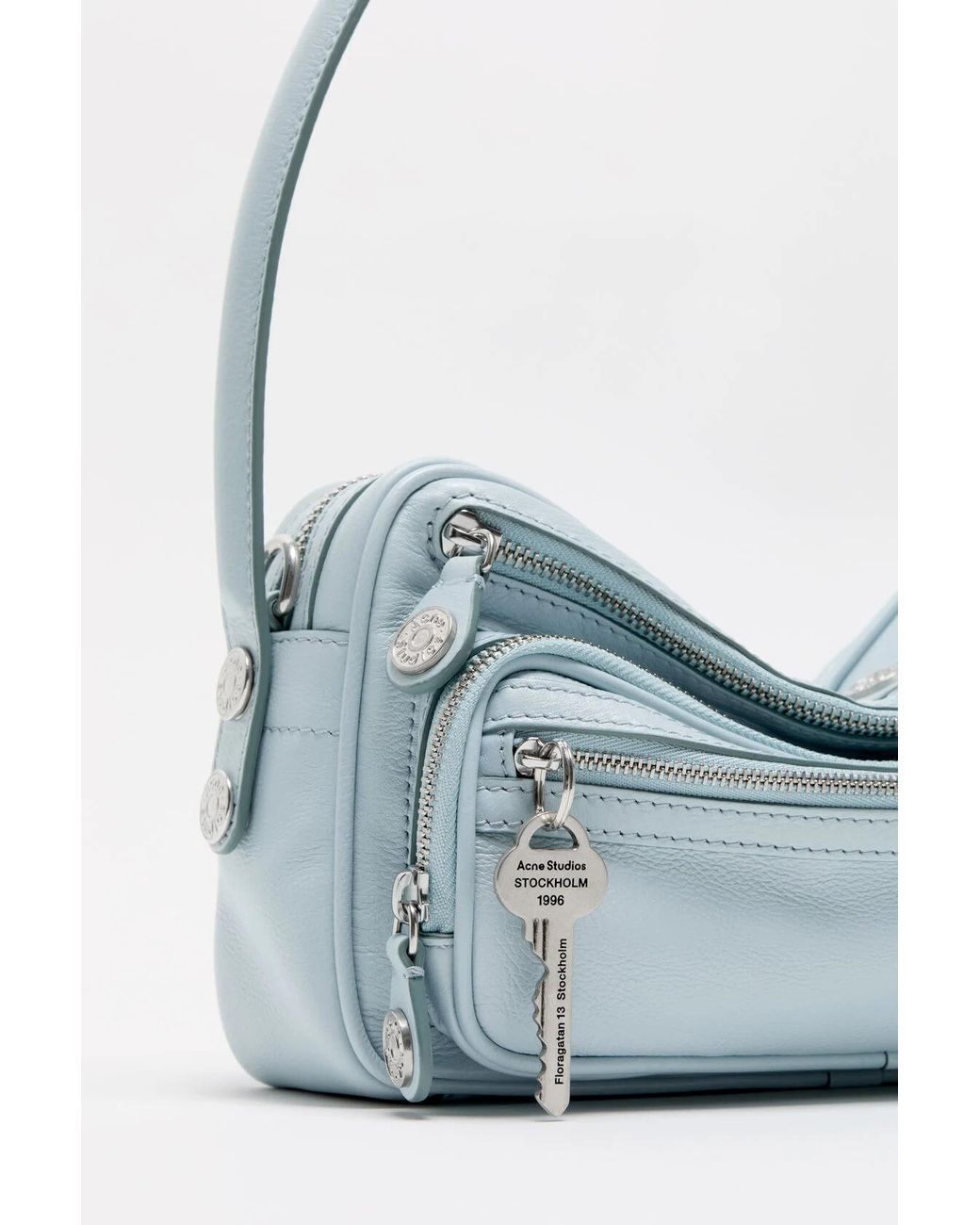 Acne Blue Camero Party Shoulder Bag