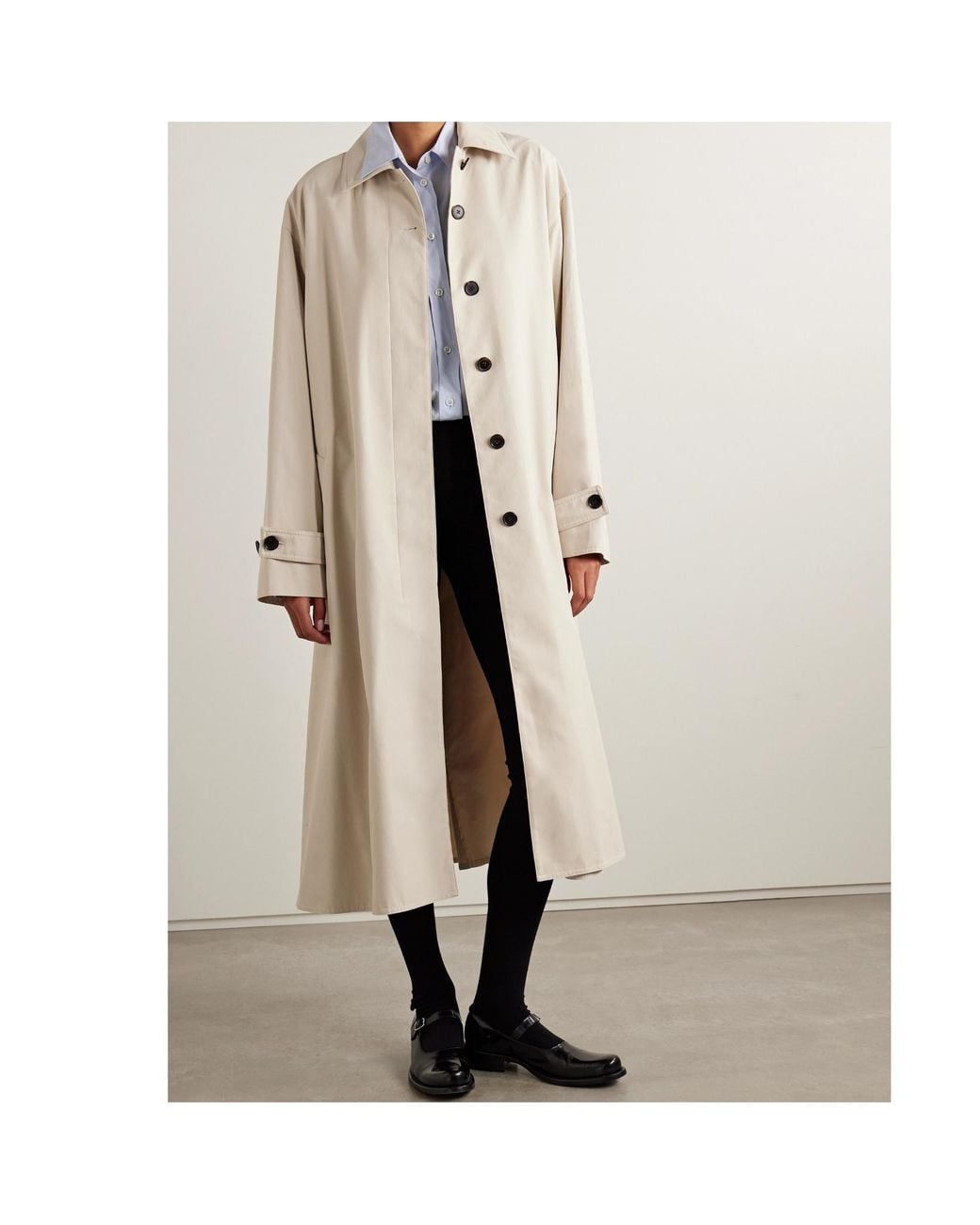 The Row White Long Sleeve Jacket