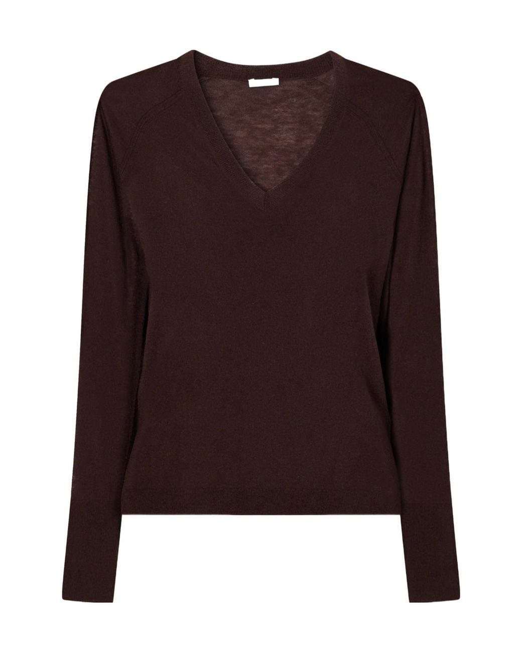 Joseph Brown V-Neck Sweater