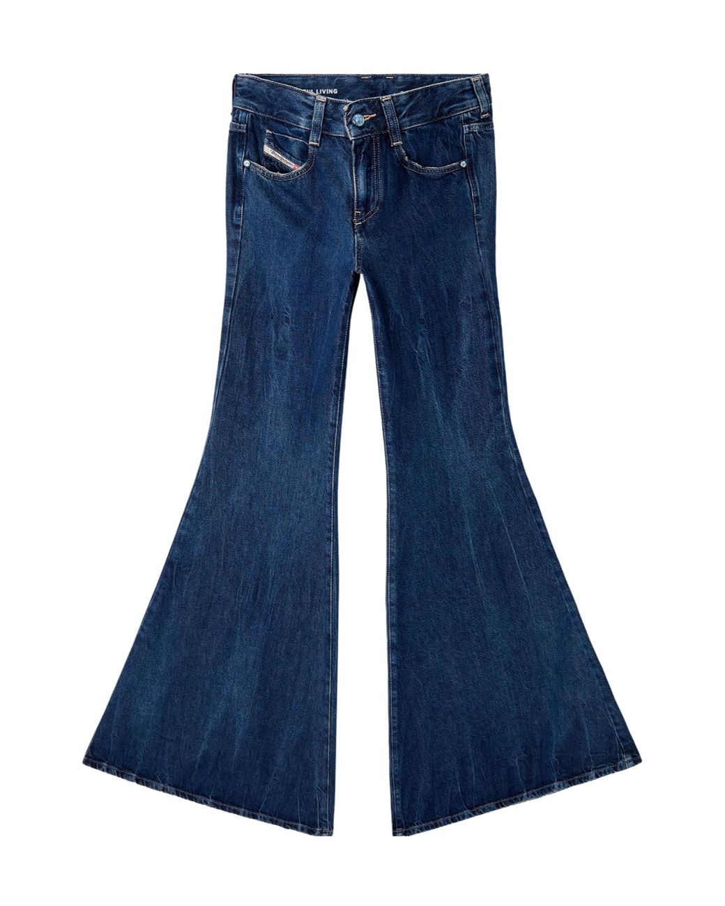 DIESEL Blue 1970 D-Bleess Flared Jeans