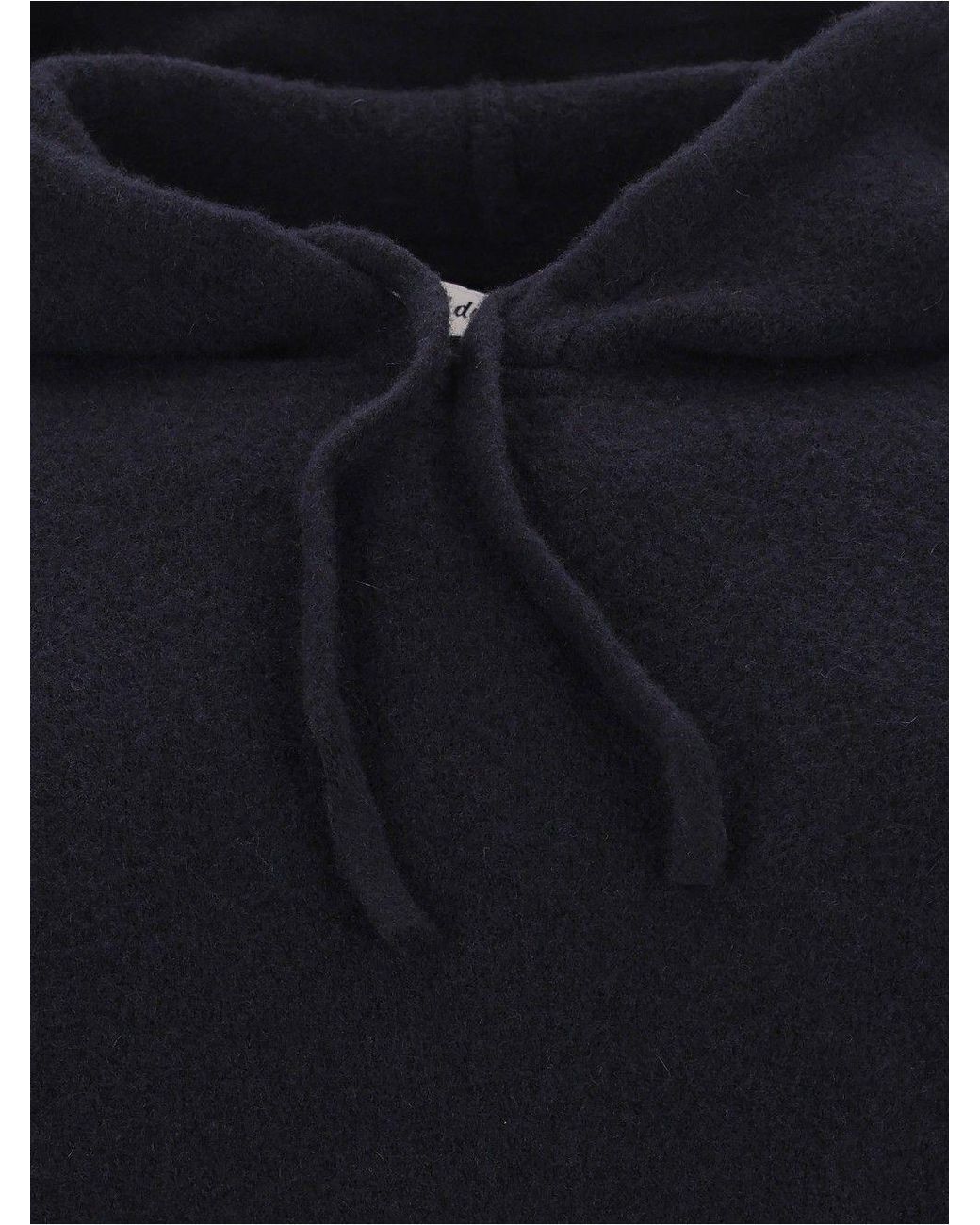 Al Duca D'aosta Blue Long-Sleeve Hooded Pullover for men