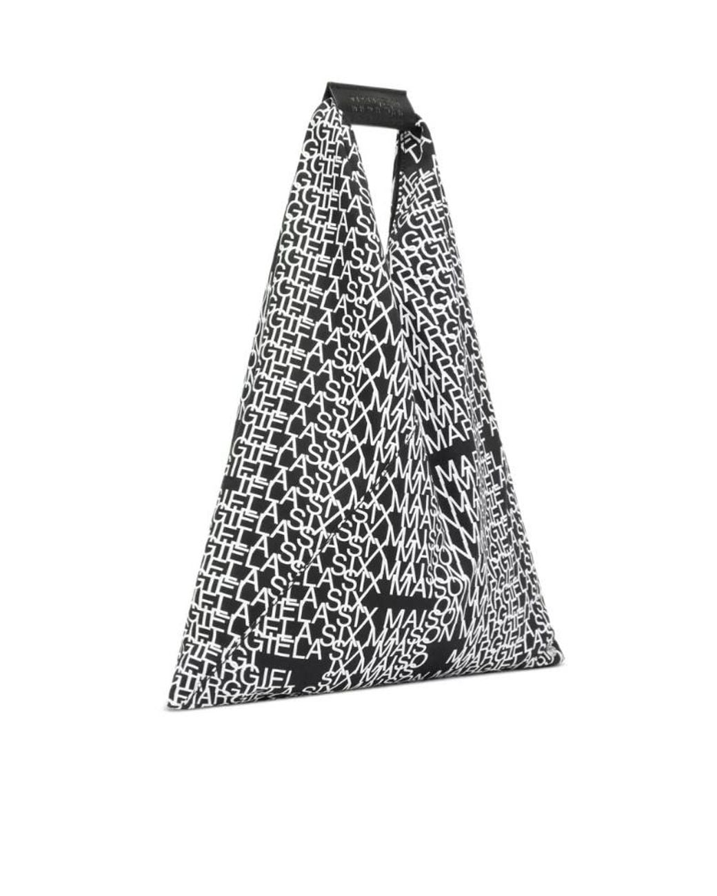 MM6 by Maison Margiela Gray Japanese Logo-Print Handbag