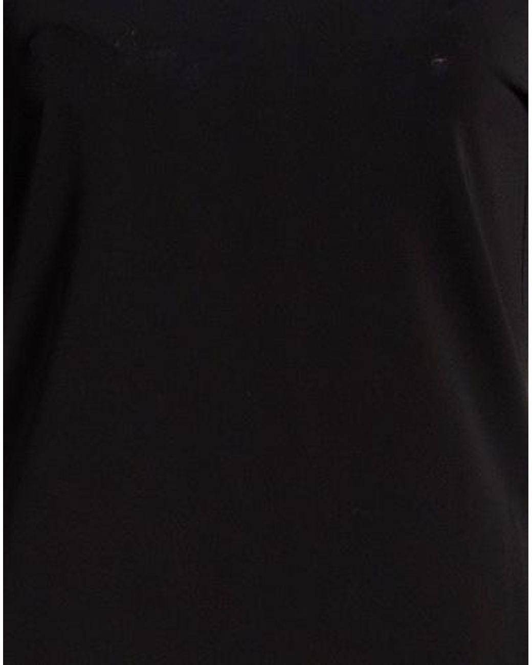 Max Mara Black Basic T-Shirt