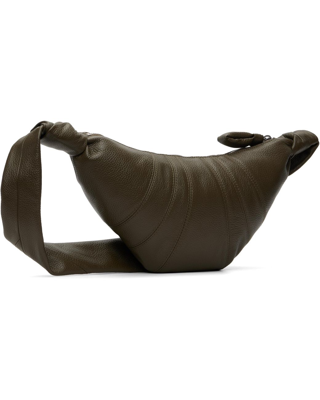 Lemaire Multicolor Croissant Knot-Detailed Shoulder Bag for men