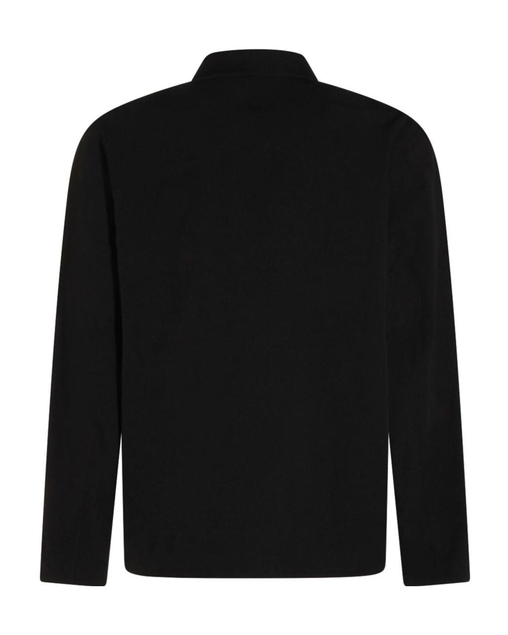 Veilance Black Mionn Zip Overshirt for men