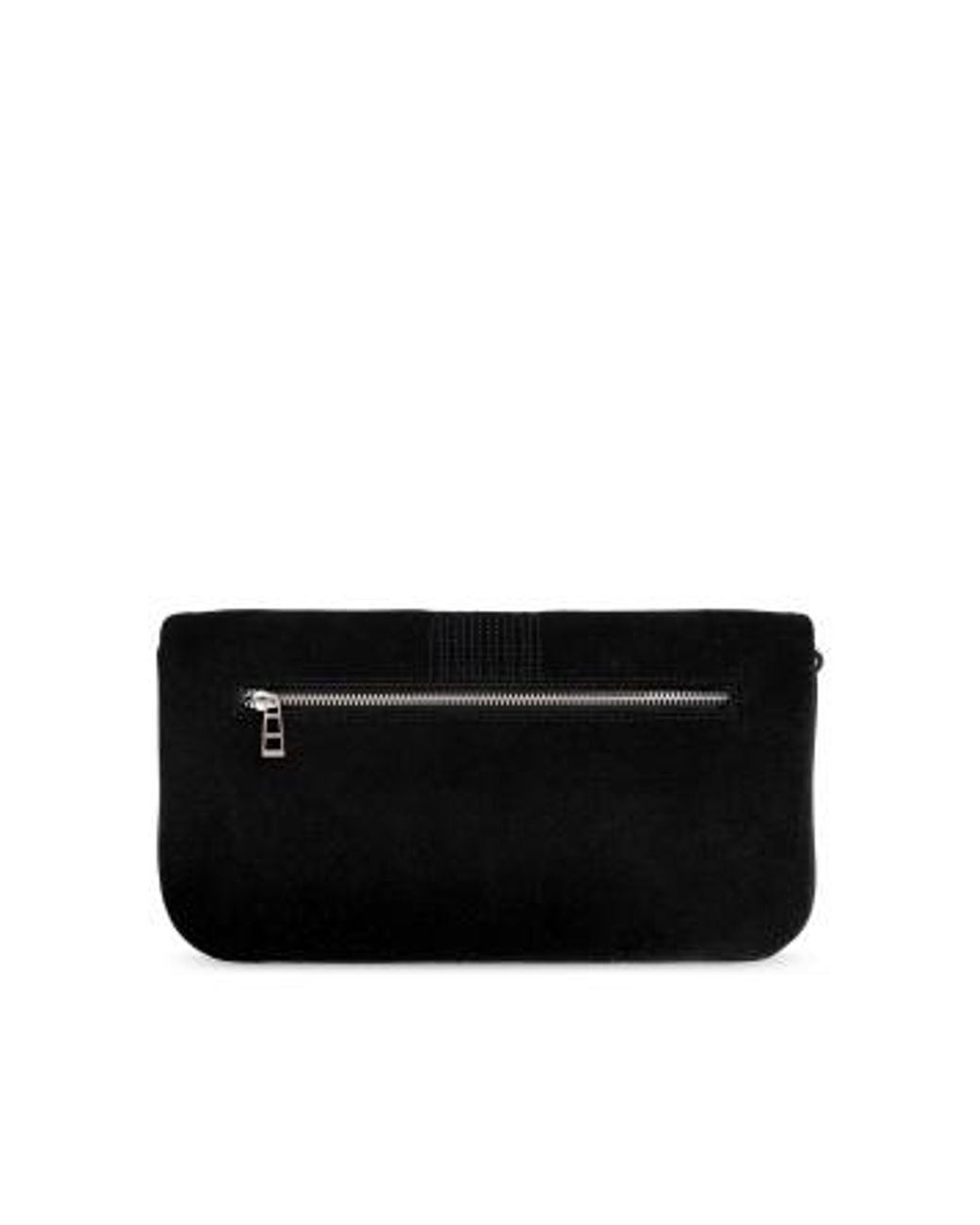 Zadig & Voltaire Black Rock Western Foldover Top Shoulder Bag