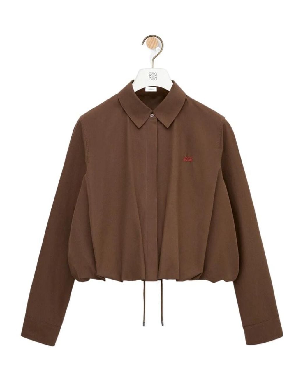 Loewe Brown Long Sleeved Shirt