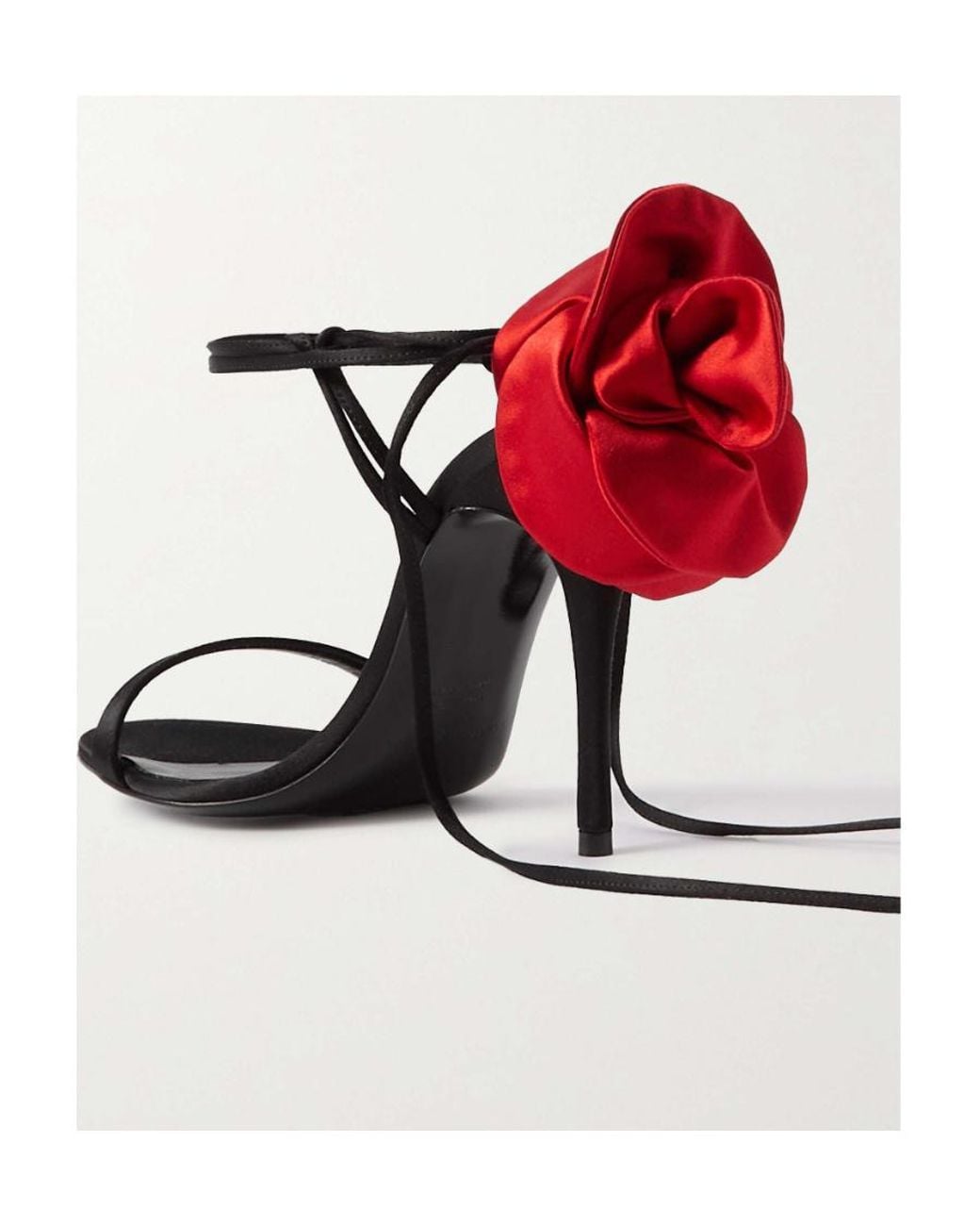 Magda Butrym White Strap High-Heeled Sandals