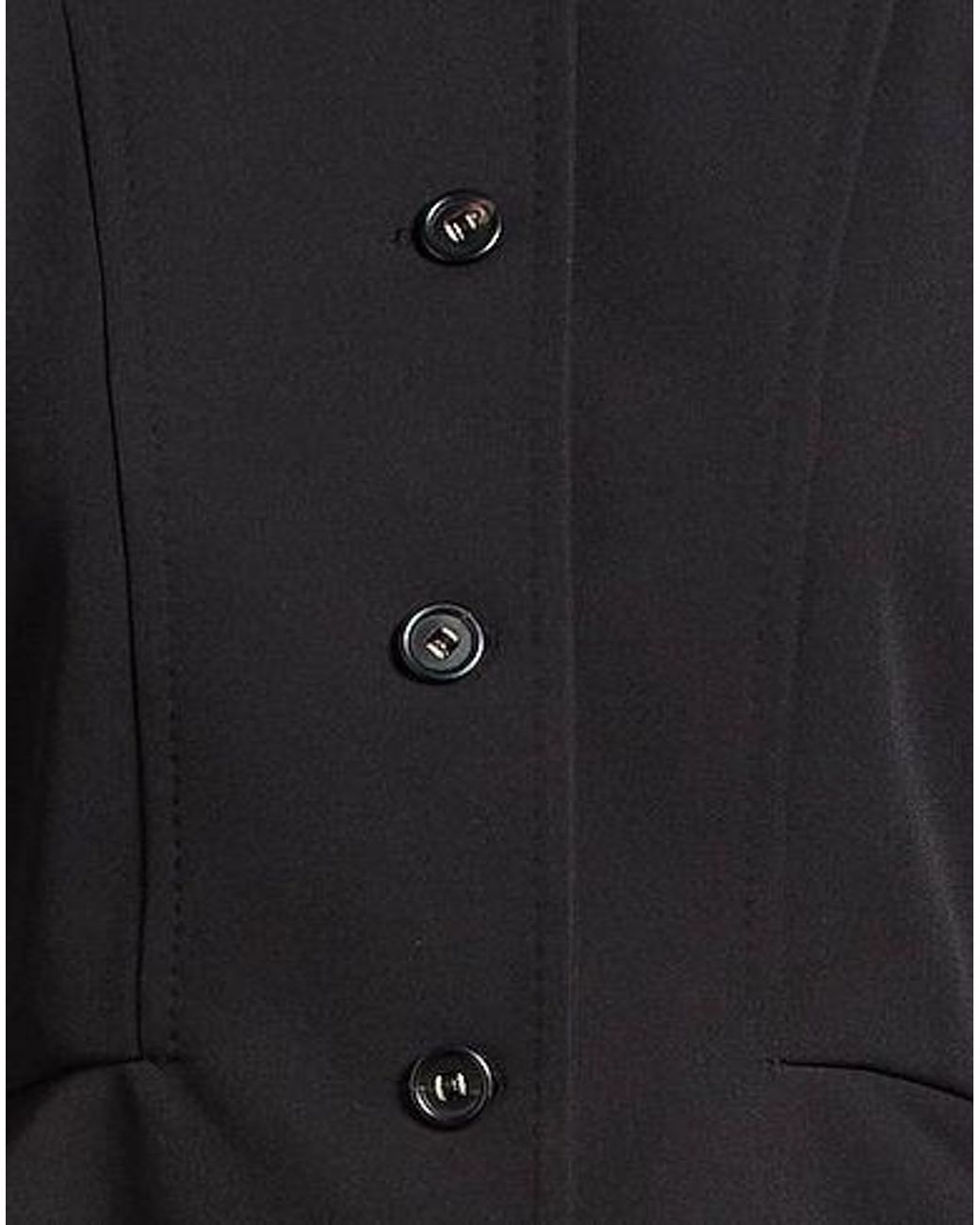 Max Mara Black Jacket Polyester, Elastane