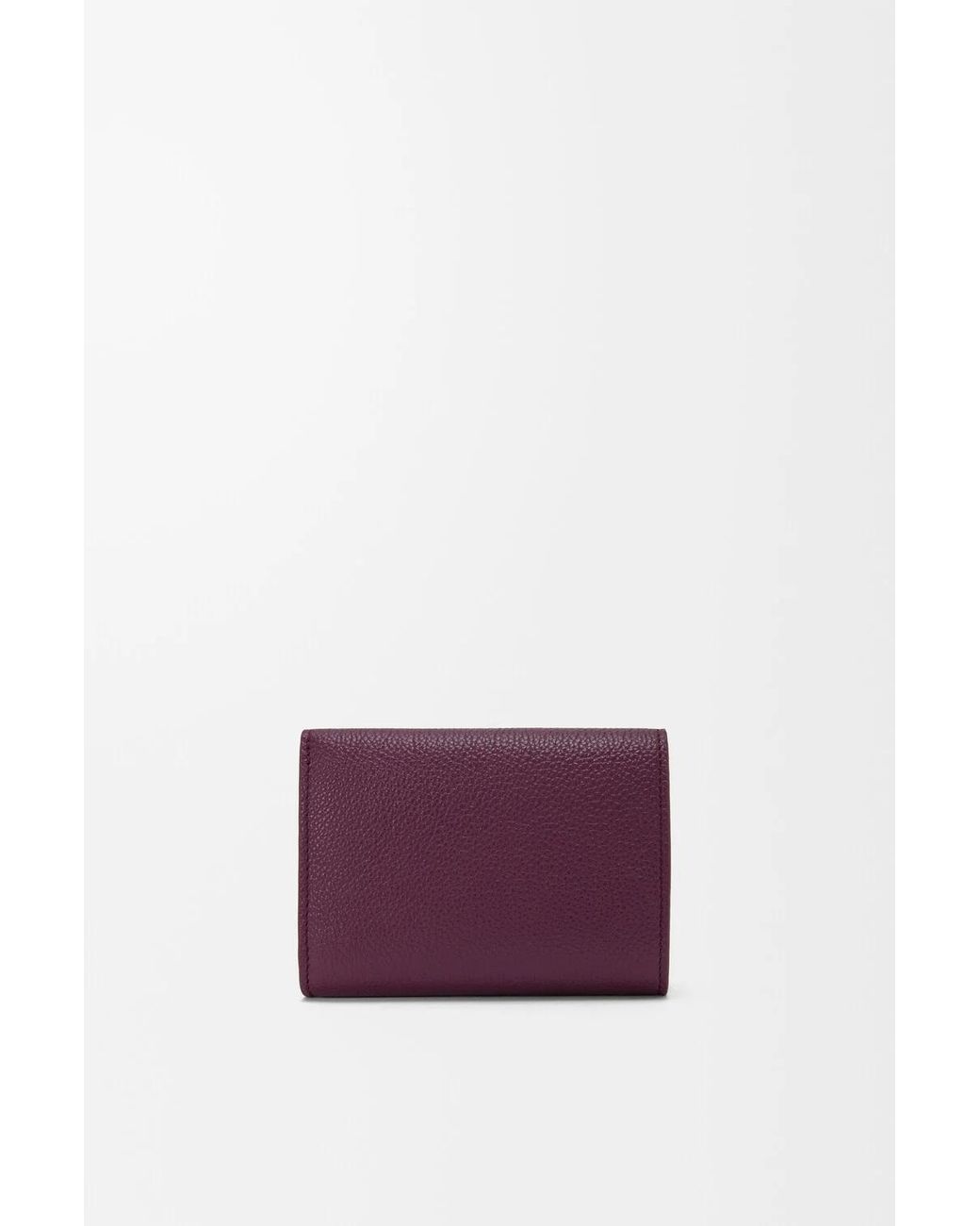 Loewe Purple Trifold Wallet