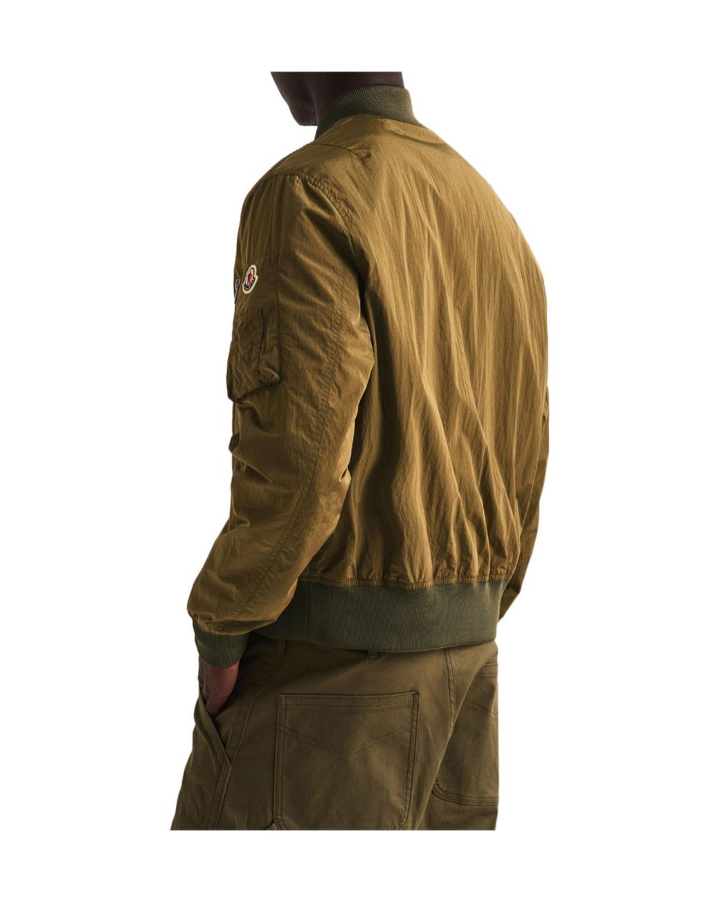 Moncler Yellow Bomber Jacket for men