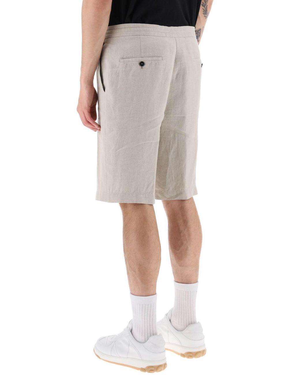Zegna Multicolor Logo Shorts for men