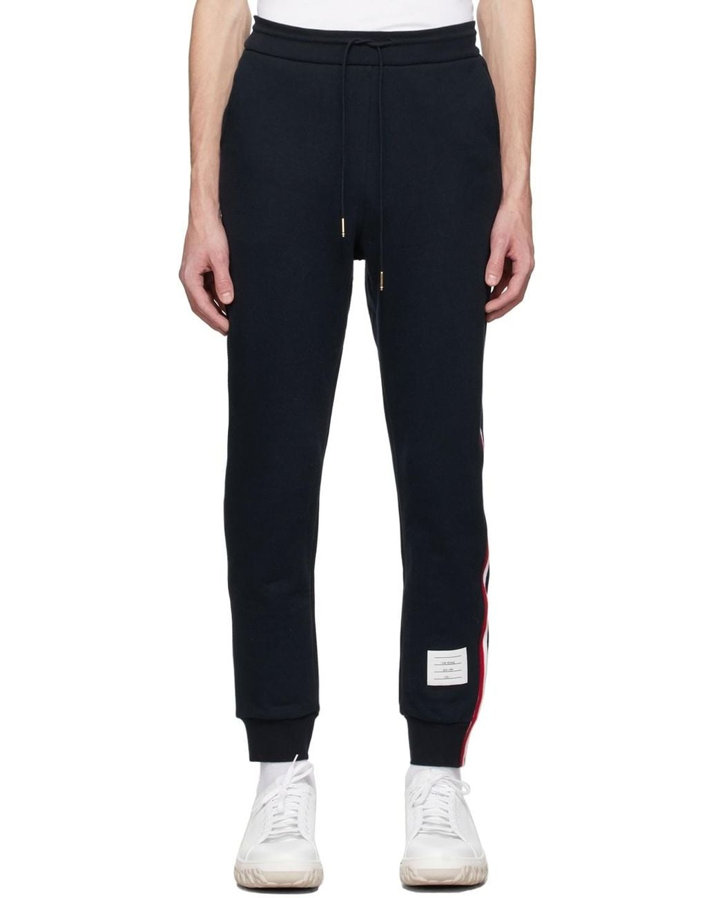Thom Browne Blue Rwb Stripe Track Pants for men