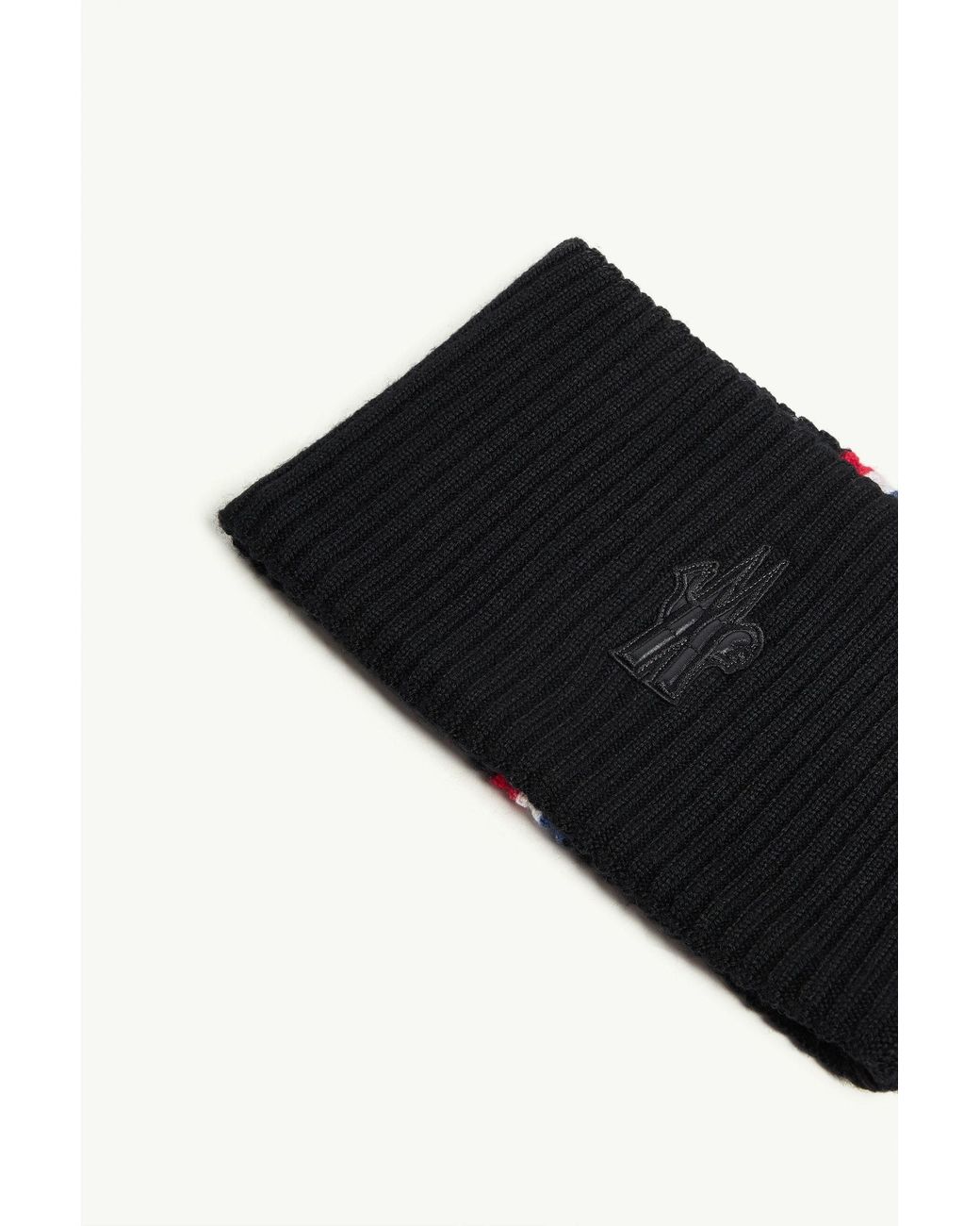 Moncler Black Wool Headband
