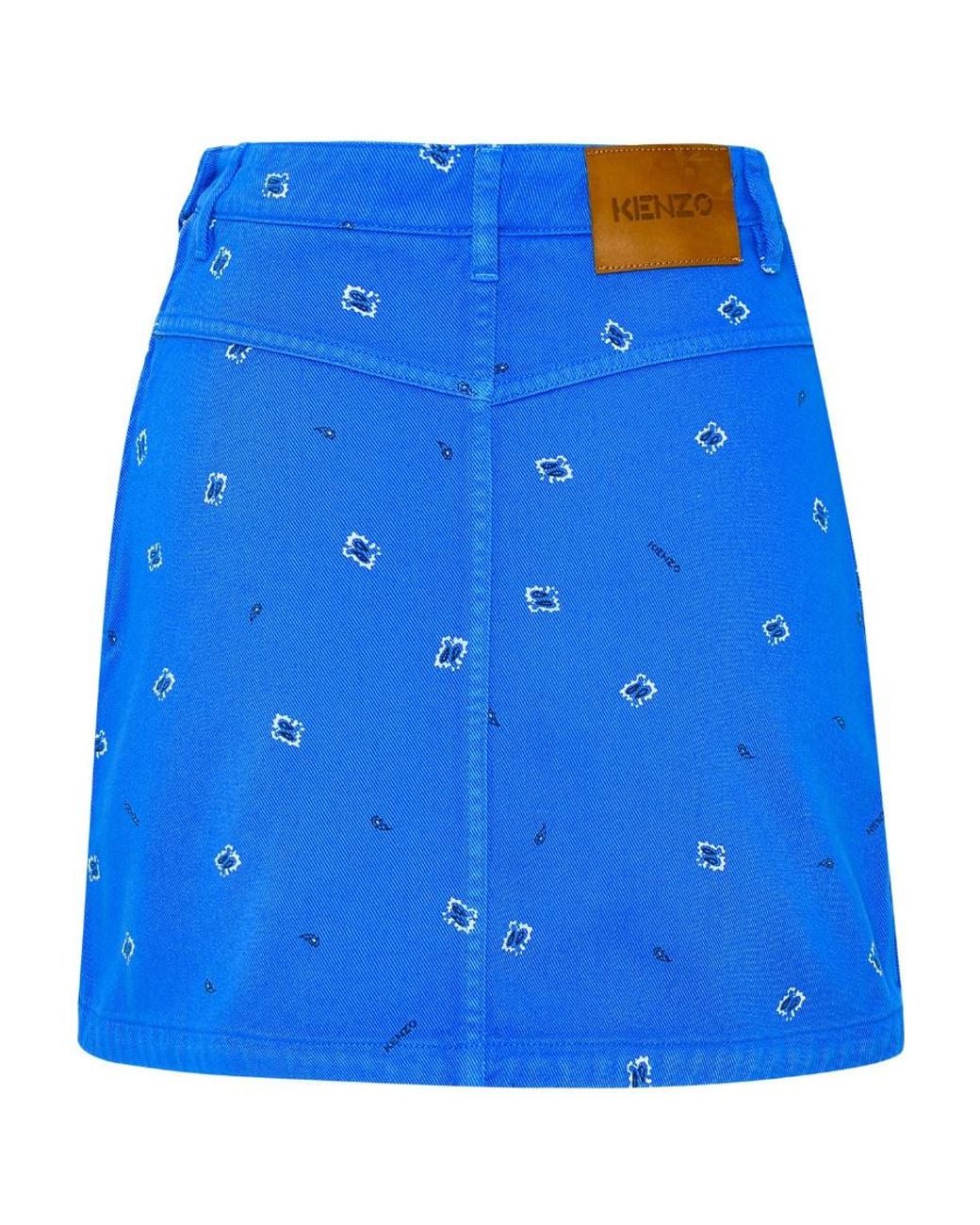 KENZO Blue Short Skirts