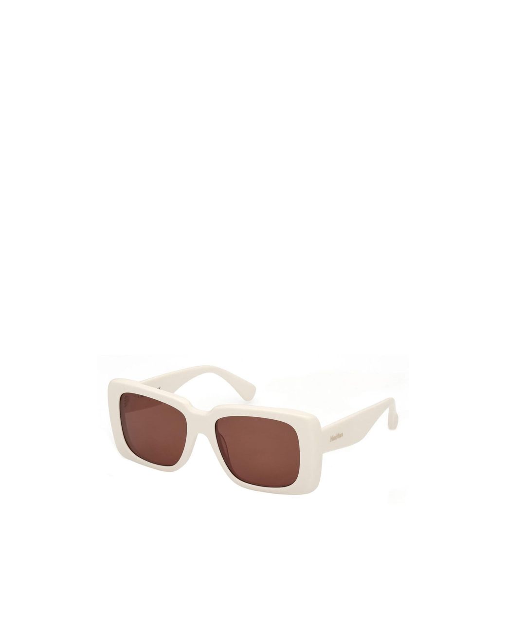 Max Mara Pink Square Frame Sunglasses