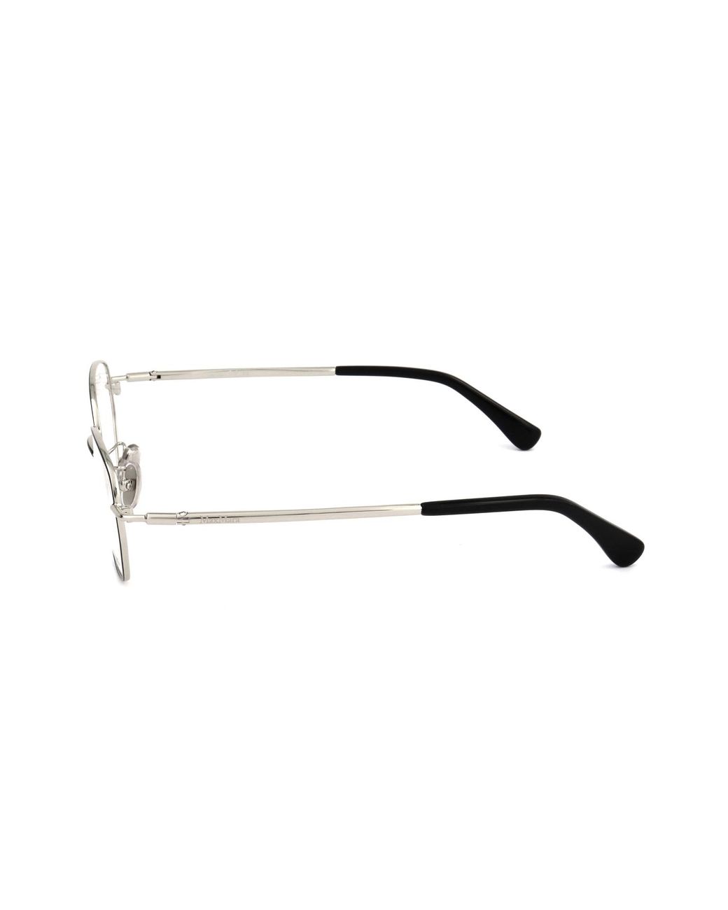 Max Mara White Oval Frame Glasses
