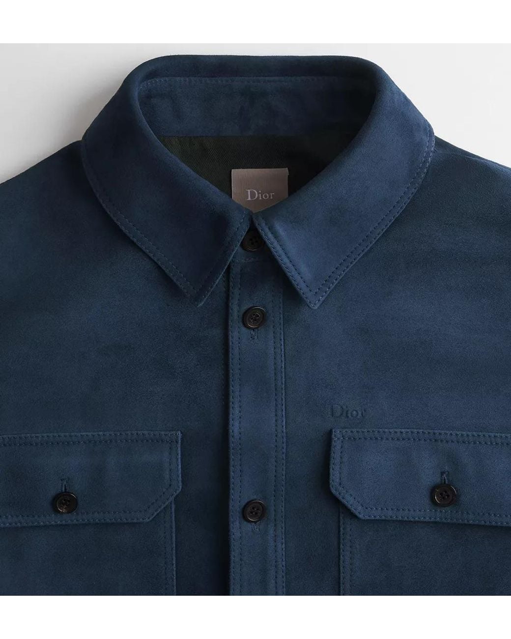 Dior Blue Icons Shirt, Comfortable Fit for men