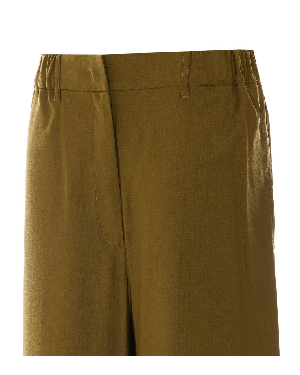 Max Mara Natural Mxmeditto Fluid Tailored Trousers