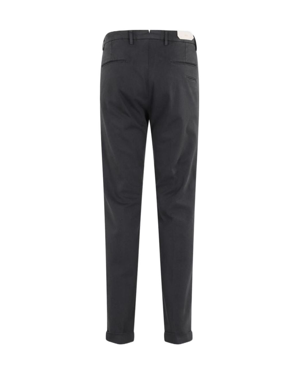 Briglia 1949 Blue Turn-Up Cuff Trousers for men