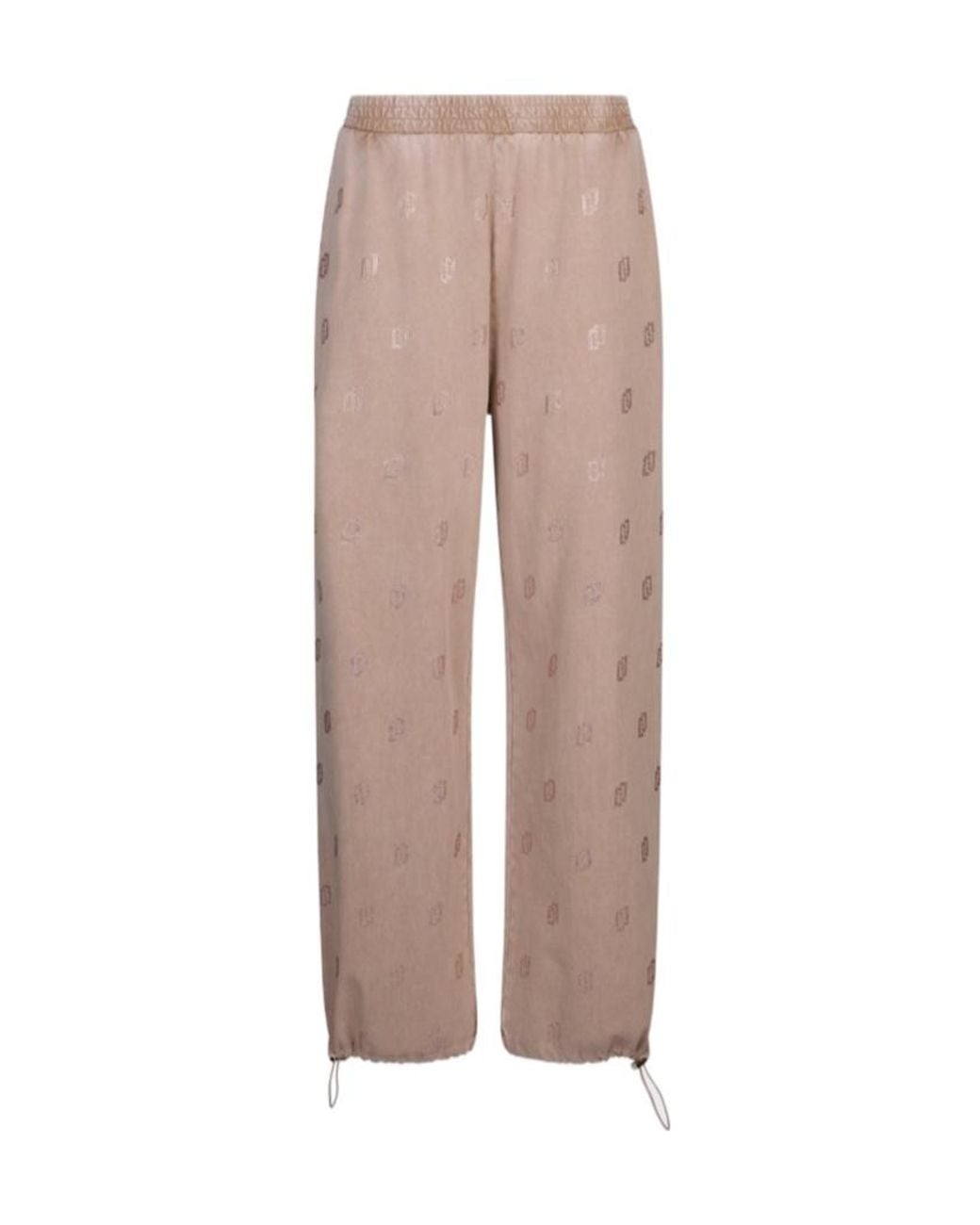 Liu Jo Natural Embellished Trousers