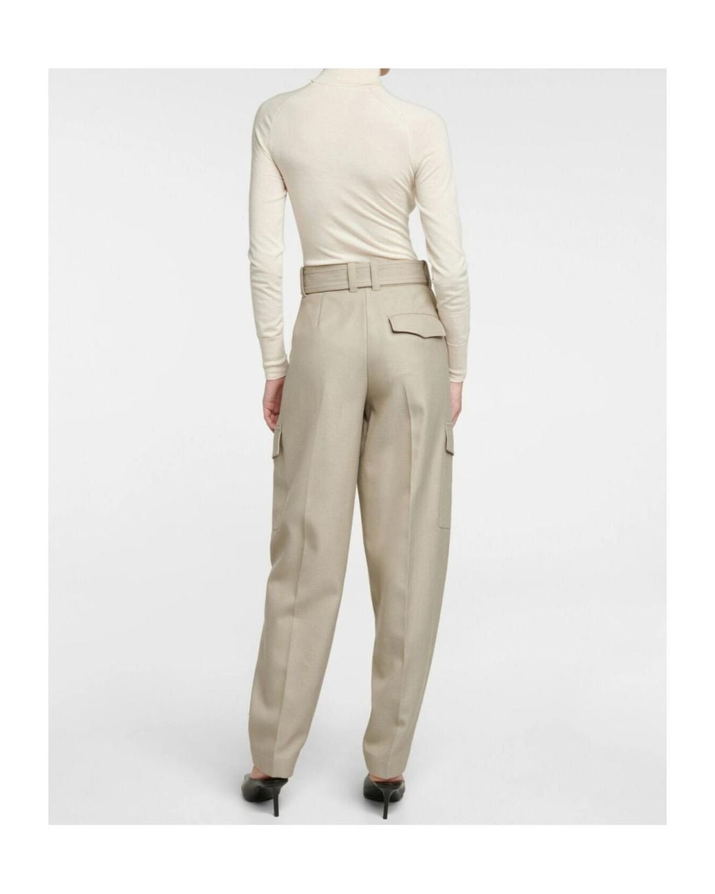 Joseph Natural Devonport Belt Loop Track Pants