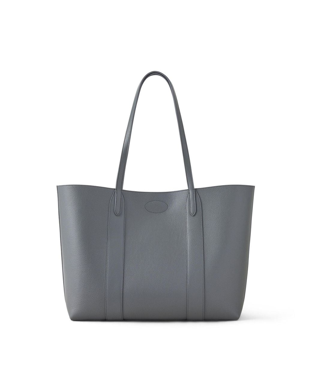 Mulberry Gray Casual Tote Bag