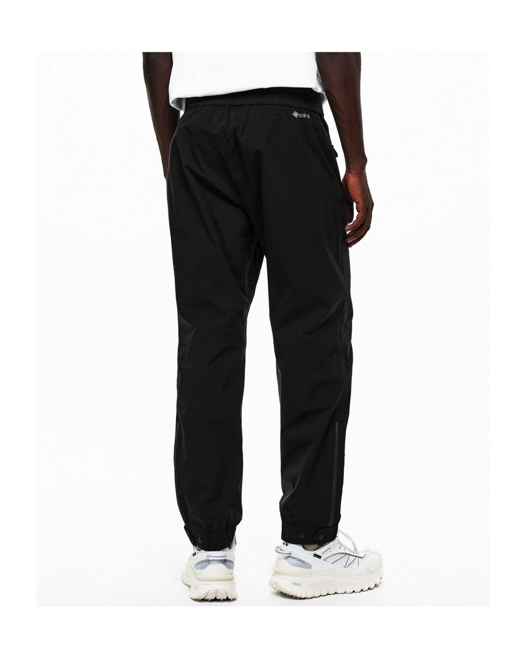 Moncler Black Technical Jogger Trousers for men