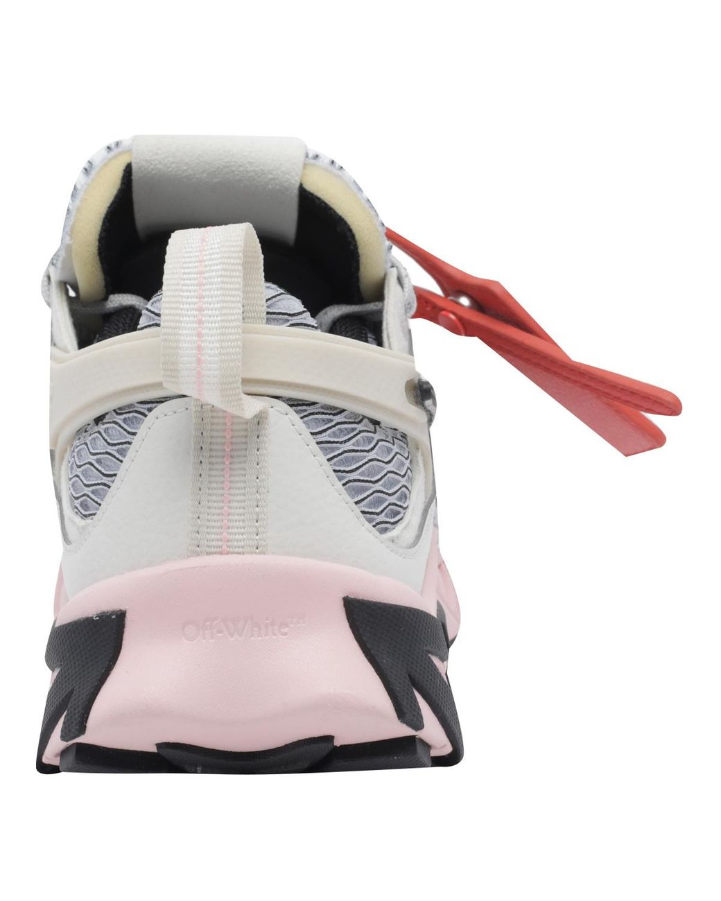 Off-White c/o Virgil Abloh Gray Space Memo Lace-Up Sneakers