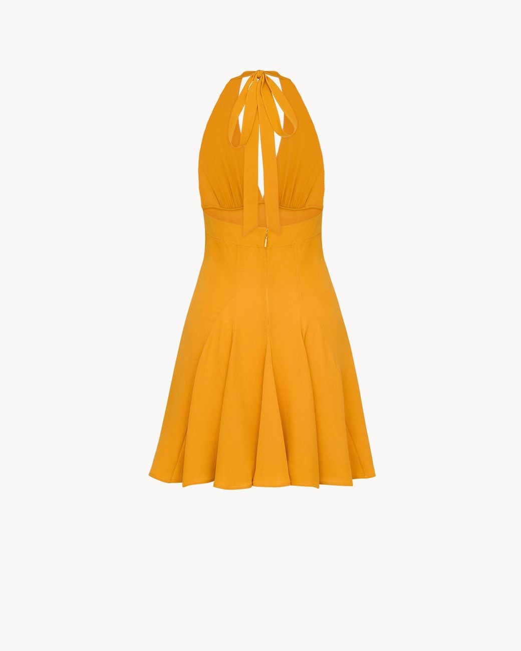 Saint Laurent Yellow Sleeveless Dress