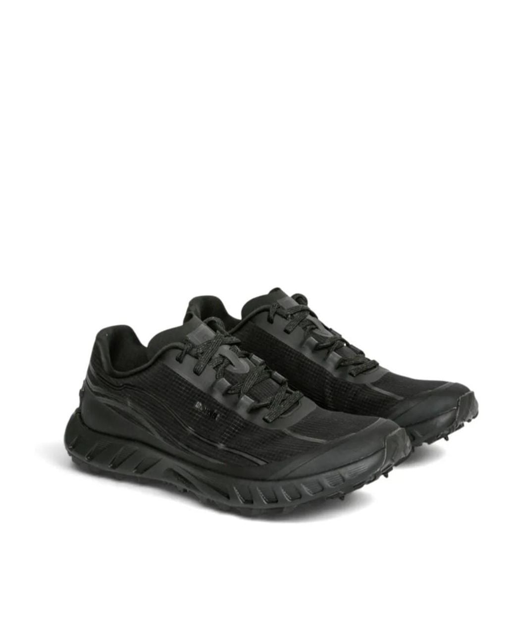 Norda Black Round-Toe Sneakers