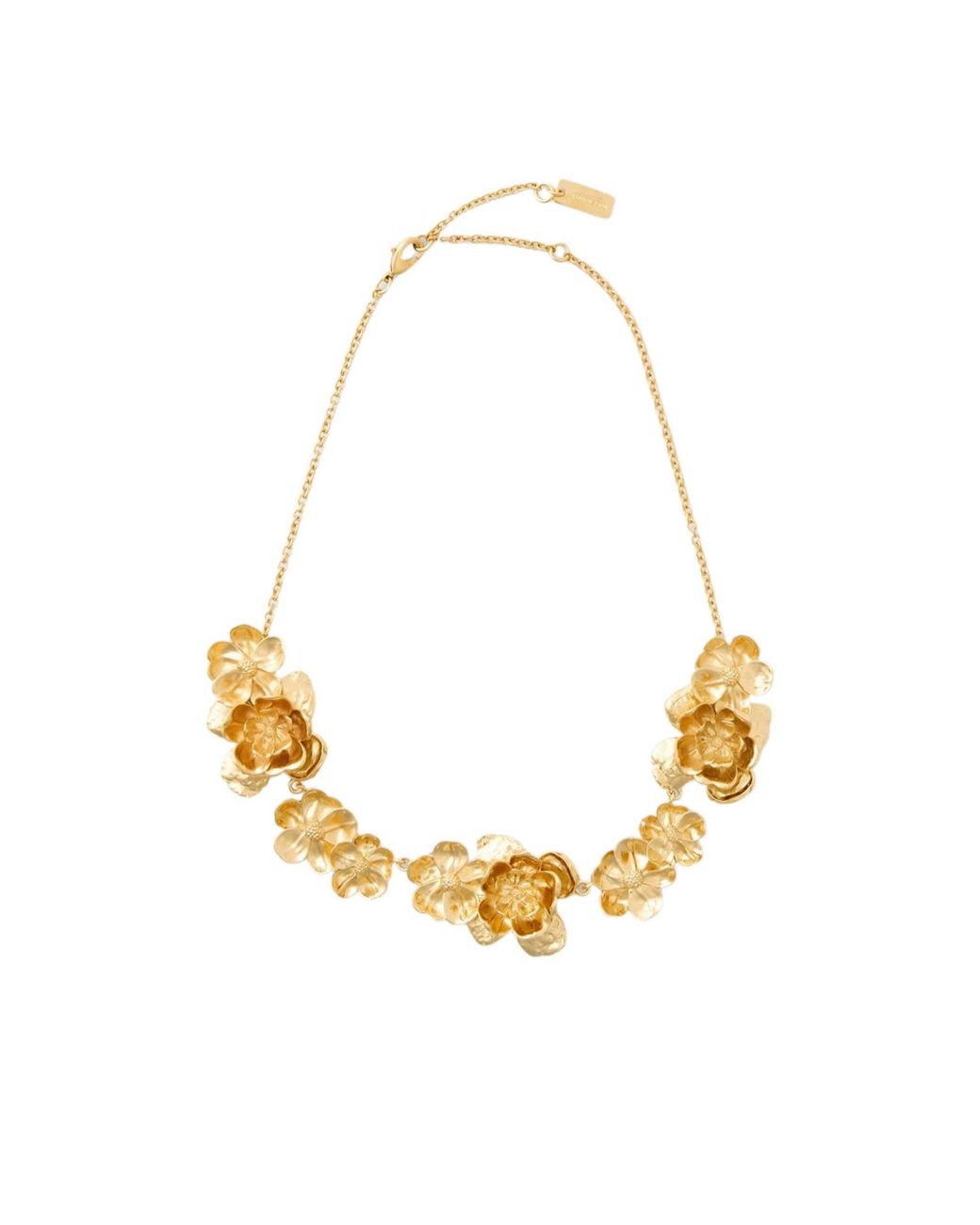 Chloé Metallic Statement Necklace