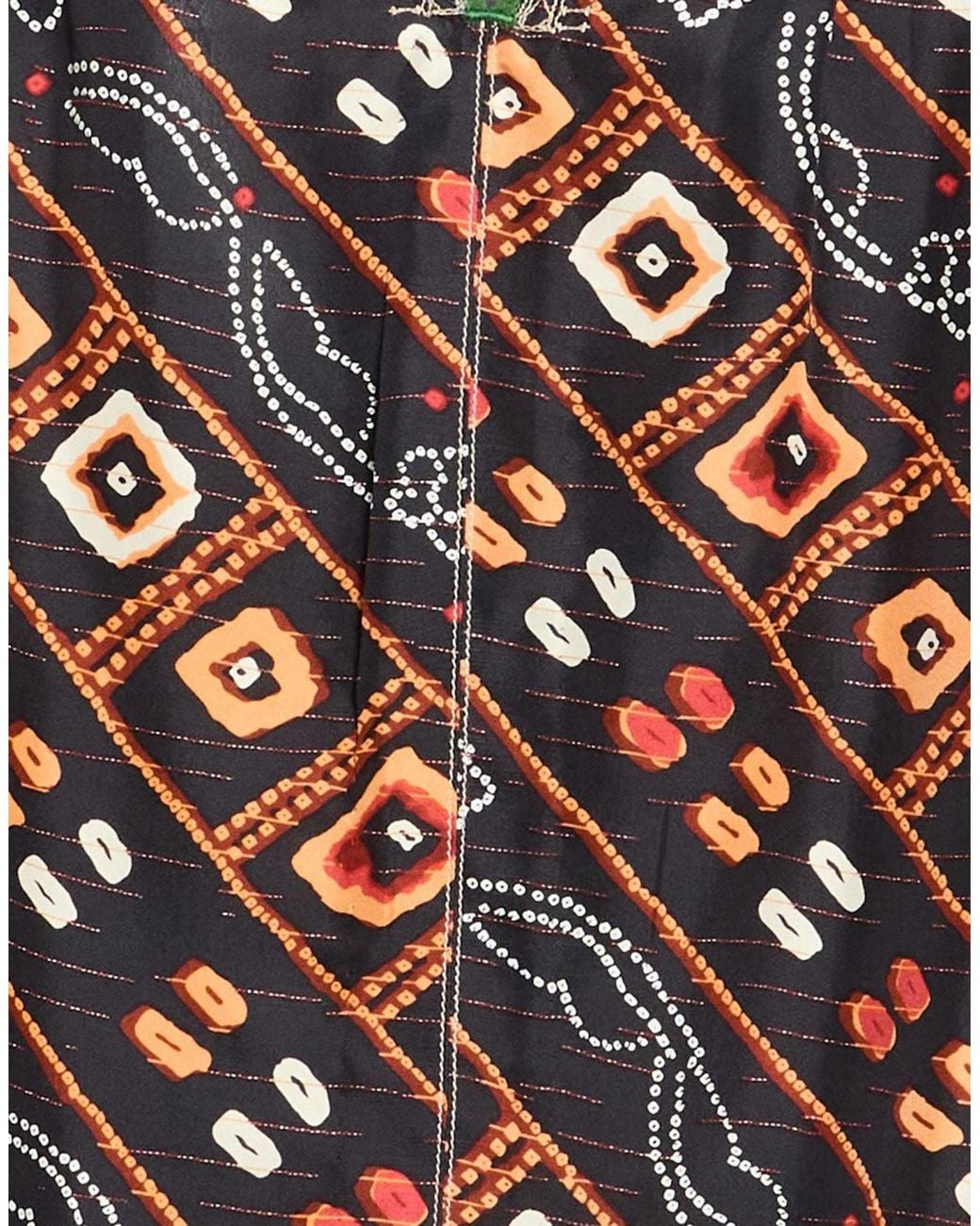 Isabel Marant Black Long-Sleeve Printed Top