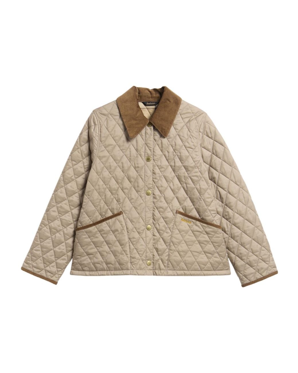 Barbour Natural Icons Cropped Liddesdale Quilted Jacket