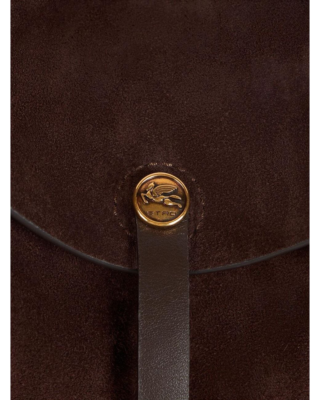Etro Brown Buckled Crossbody Bag