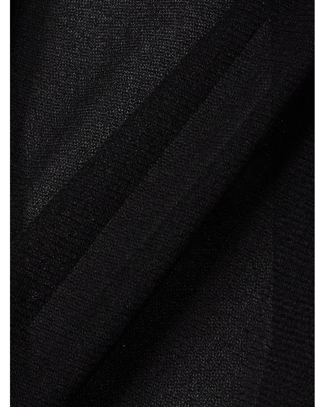 Proenza Schouler Black Sheer Shirt