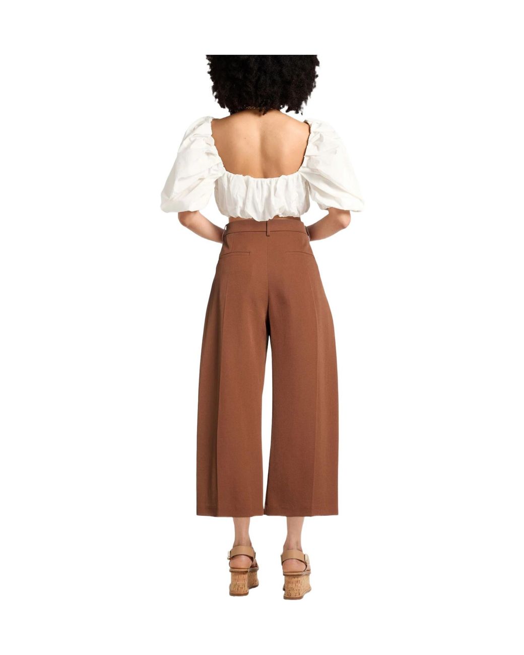Marni Brown Loose-Fit Trousers