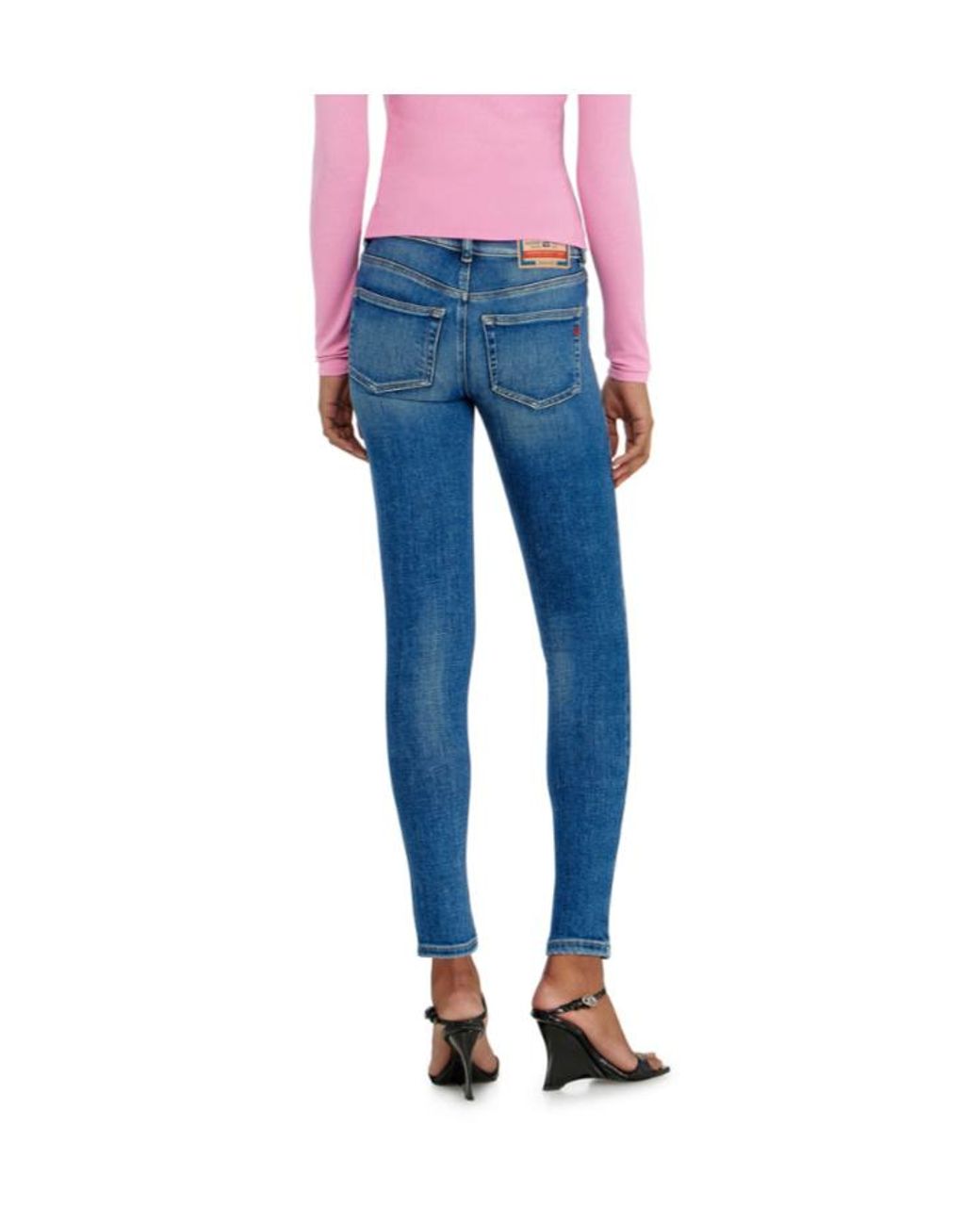 DIESEL Blue 2017-Slandy Skinny L32 Jeans
