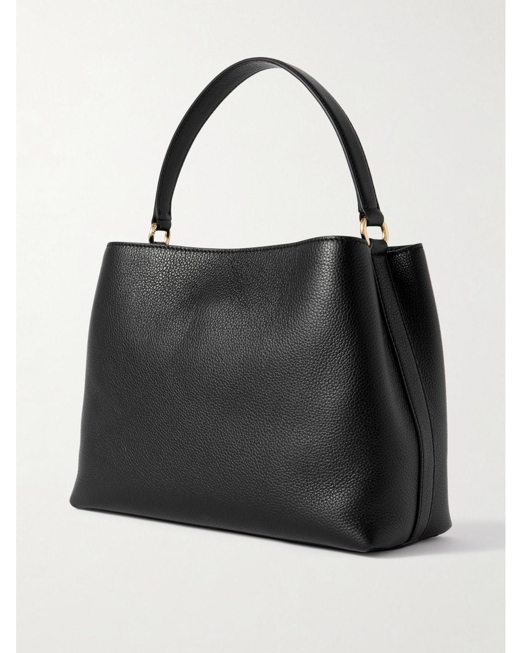 Bally Black Textured-Leather Tote