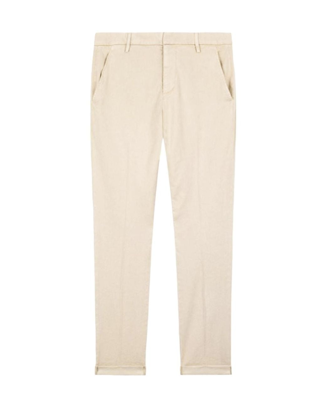 Dondup Natural Belt-Lined Casual Pants for men