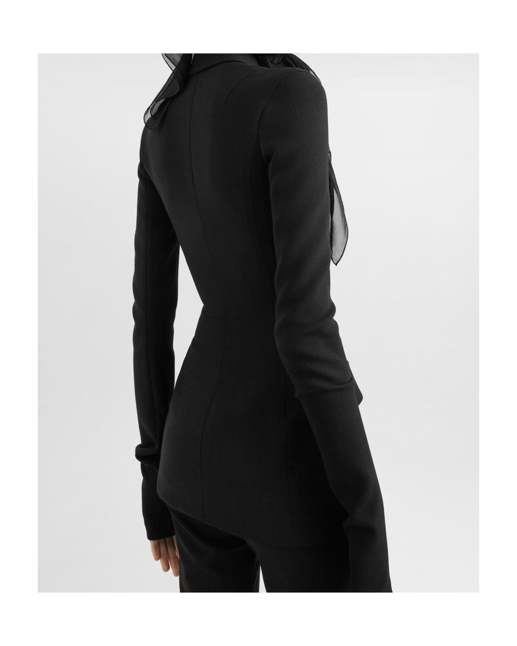 Dolce & Gabbana Black Double-Breasted Jacket