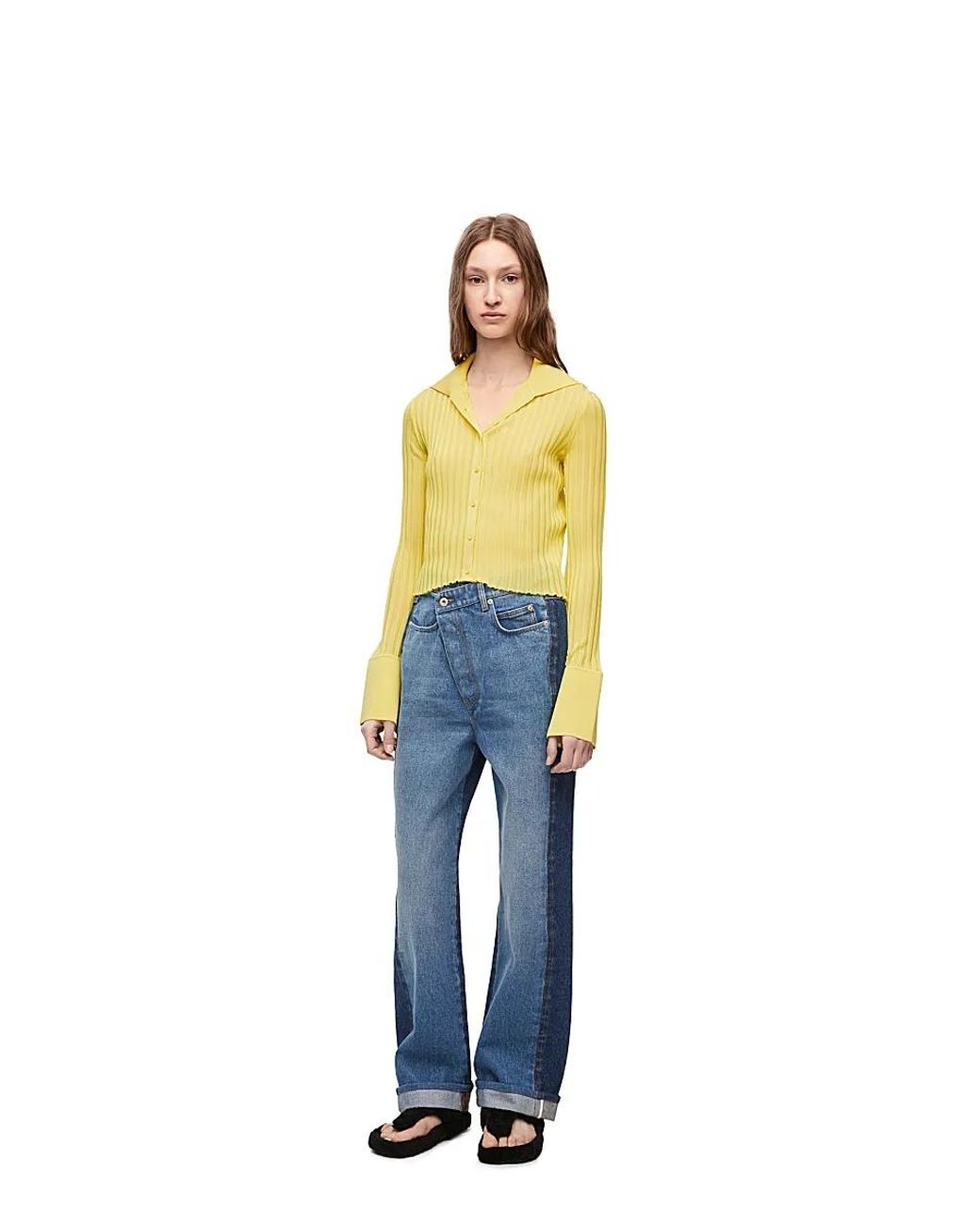 Loewe Yellow Cardigan