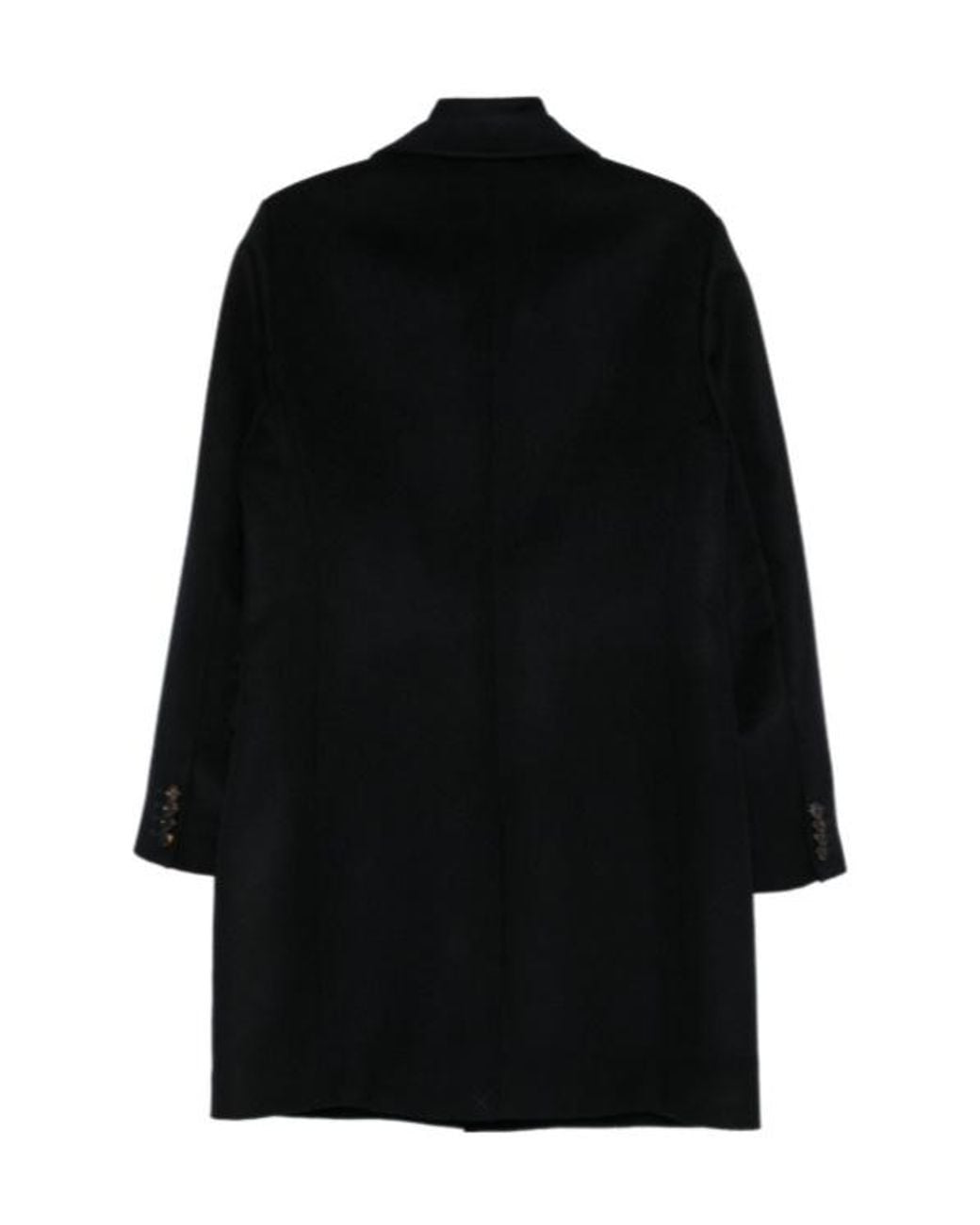 Moorer Black Single-Breasted Insulated Coat for men