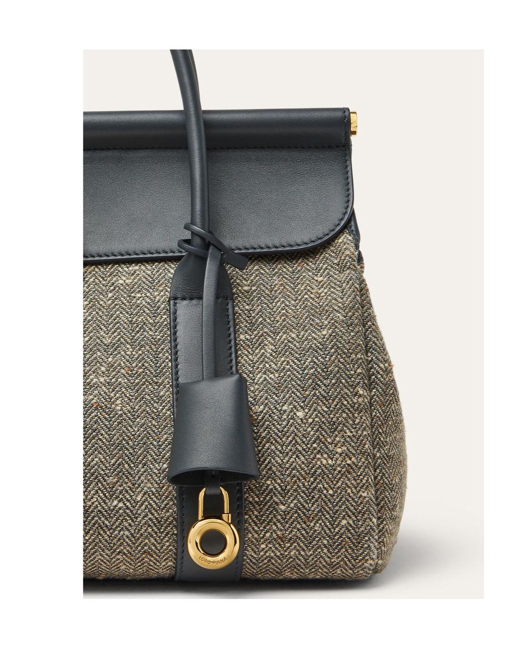 Loro Piana Black Loom Bag L25