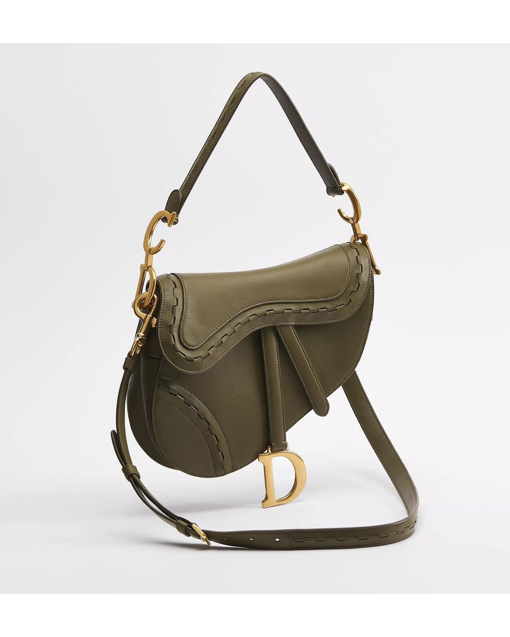 Dior Multicolor Saddle Bag With Strap