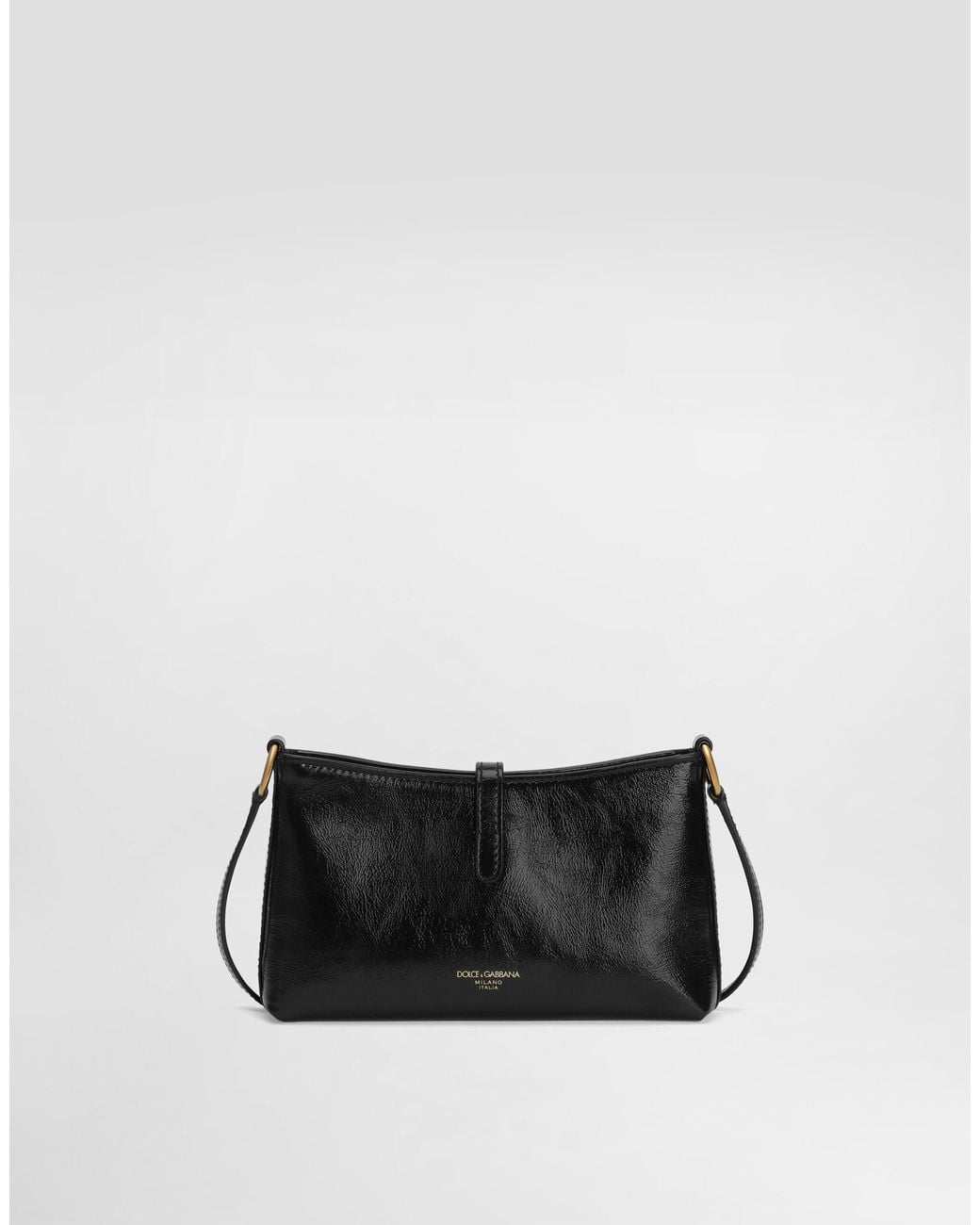 Dolce & Gabbana Black Lock Shoulder Bag