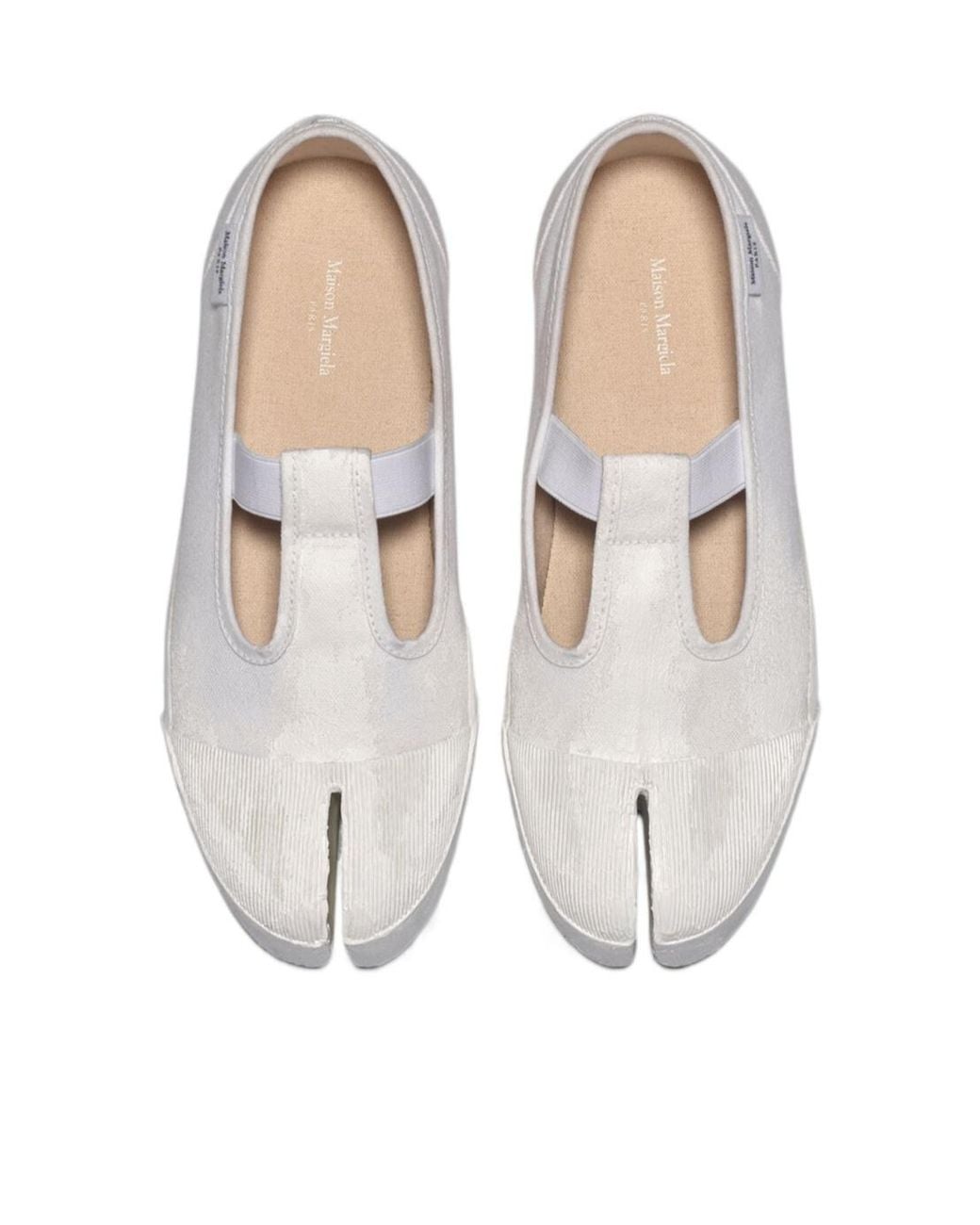 Maison Margiela White Mary Jane Tabi Sneakers for men