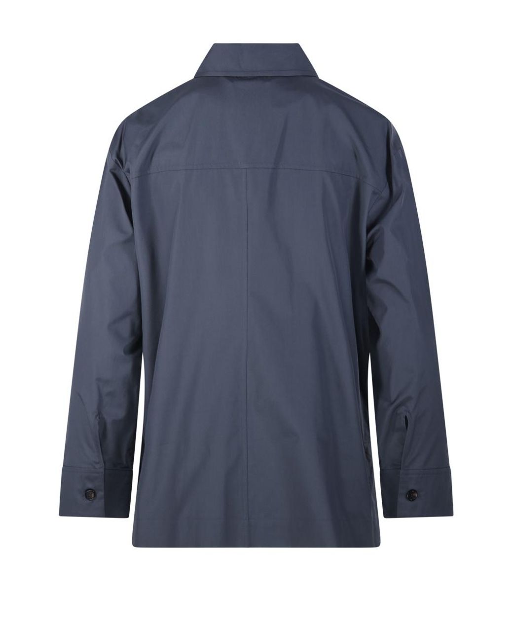 Max Mara Blue 'S Arianne Button-Up Shirt