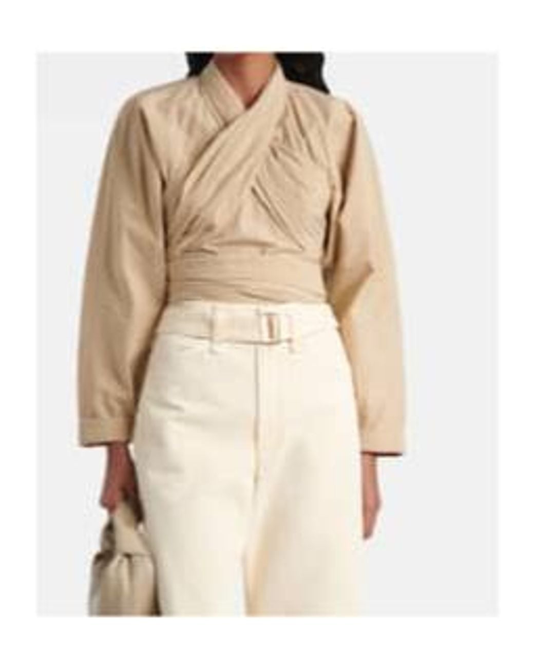 Lemaire Natural Belted Top